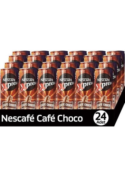Nescafe Xpress Cafe Choco Soğuk Kahve 250 Ml X 24 Adet Hazır