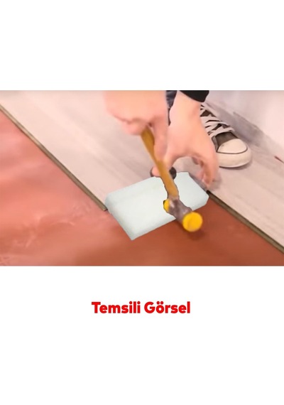 Zemin Parke Döşeme Takozu Beyaz 15 Cm 7 Cm Polyamid Laminant Parke Çakma Takozu