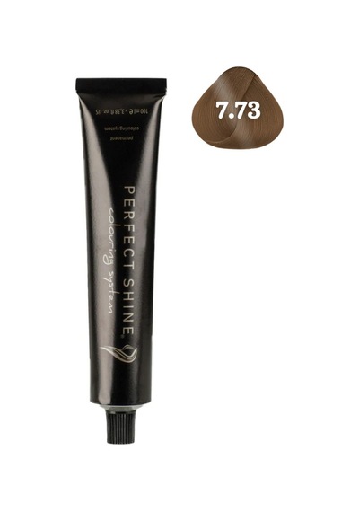 Perfect Shine Permanent Profesyonel Saç Boyası 100 ML Fındık Kabuğu / Karamel Kahve Chocolate Gold