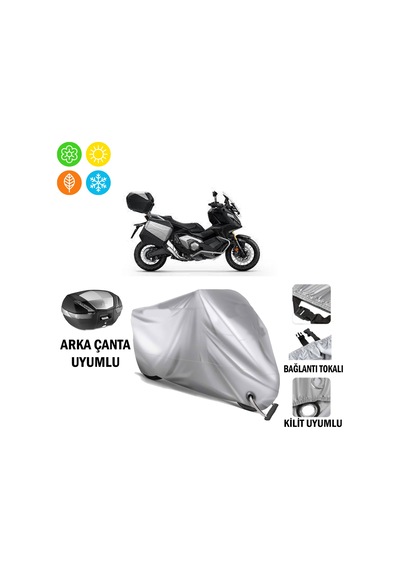 Honda X-adv 750 2024 Branda Motosiklet Brandası Arka Çanta Bağlantı,kilit Uyumlu