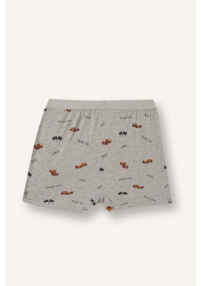 Defacto Araç Baskılı Penye 3lü Boxer Erkek Çocuk H1601a826smbk81 Siyah-bk81