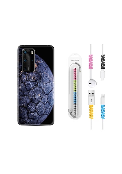 Huawei P40 Pro Kılıf Kablo Koruyuculu Neptune 1812