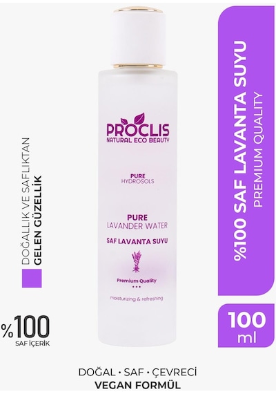 Proclis Doğal Besleyici ve Canlandırıcı Etkili Lavanta Suyu 100 ML