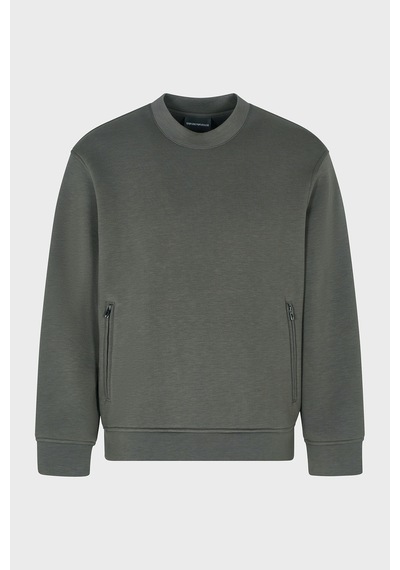 Emporio Armani Erkek Sweat Em003052 Af17545 U8143 Haki Haki