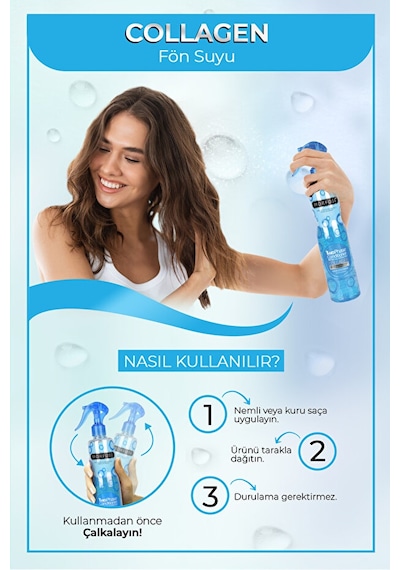 Morfose Collagen Sıvı Saç Kremi 400 Ml 3 Adet