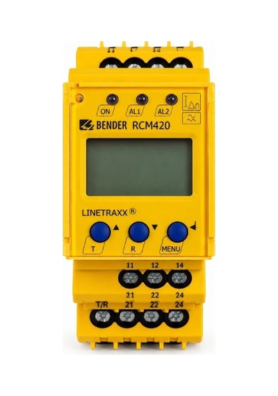 Bender Rcm420-d-1 Kalıntı Akım İzleme Cihazı Endüstriyel Elektrik Güvenliği
