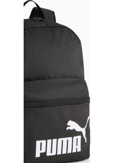Puma Phase Unisex 22 L Sırt Çantası Siyah - Beyaz