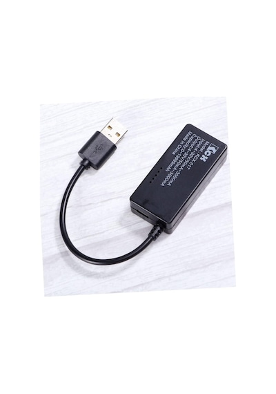 Usb Voltaj Ve Akım Ölçer Test Cihazı - Lcd Ekranlı 4-30v 0-3a Usb Şarj Ölçer Multimetre