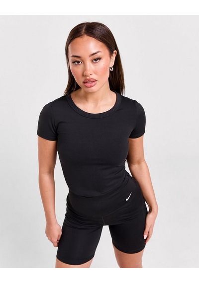 Nike Training One Fitted Crop Women's T-shirt Kadın Kısa Antrenman Tişörtü Fn2804-010 Siyah