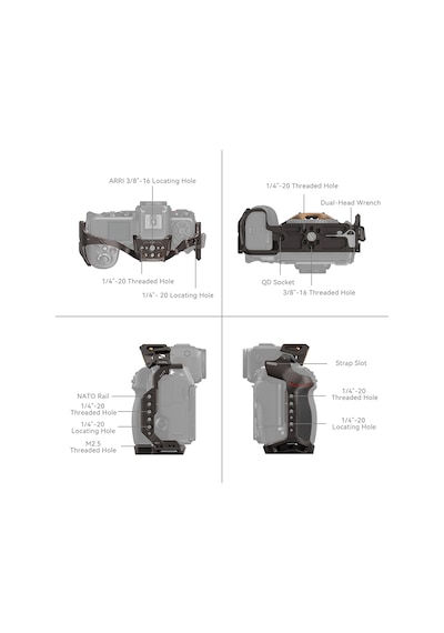 Smallrig 4316 Nikon Z8 İçin "night Eagle" Kafes