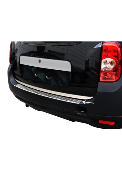 Dacia Duster 2010-2017 Arası Krom Arka Tampon Koruma P.çelik
