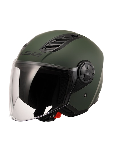 Ls2 Airflow 2 Açık Yarım Kask Mat Koyu Yeşil