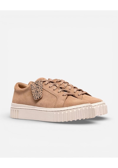 Clarks Mayhill Walk Beige Suede Kadın Bej Günlük Ayakkabı 26186005