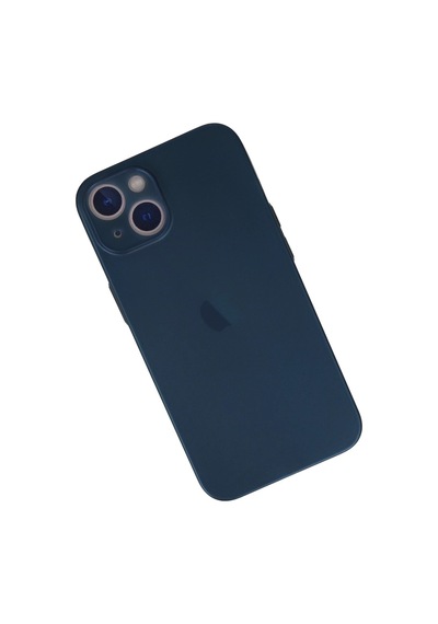 Newface Apple iPhone Uyumlu 13 Mini Kılıf Pp Ultra İnce Kapak Glblseme - 34 - Mavi