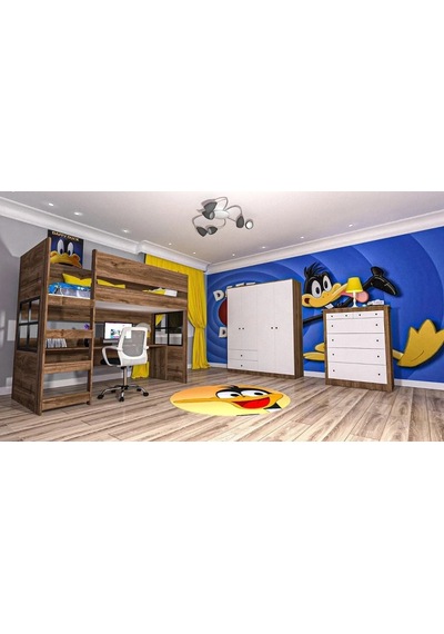 Lignum Genç Odası Takımı Mdf Sis Gri Lignum Genç Odası Takımı Mdf Sis Gri