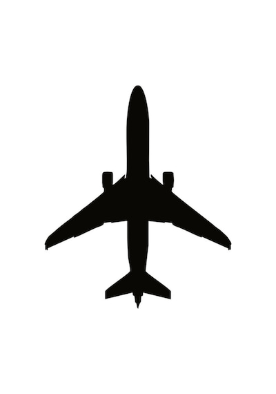 Uçak Araba Sticker Dizüstü Bilgisayar Sticker 2