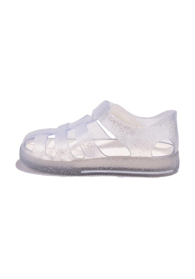 Igor S10265 Star Glitter Beyaz Ortopedik Günlük Kız Çocuk Sandalet 001