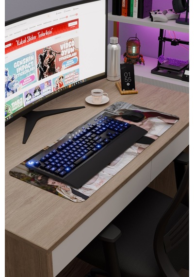 Bridgerton V2 70x30 Xl Gaming Kauçuk Kaymaz Taban Mouse Pad Fare Altlığı