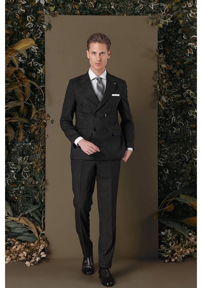 Efor Tk 884 Slim Fit Lacivert Klasik Takım Elbise Lacivert