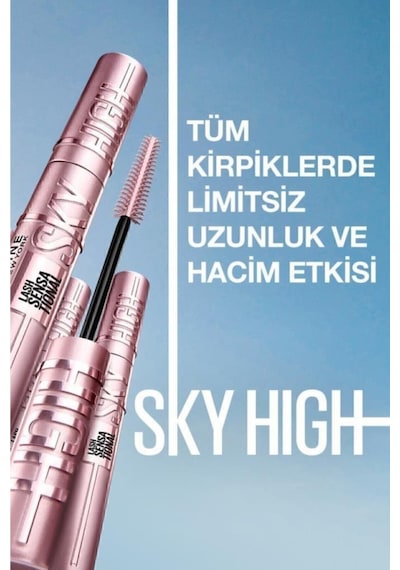 2'li Lash Sensational Sky High Maskara + Mini Super Stay Matte Ink Likit Mat Ruj -15 Avantajlı Set pktsskymasmskast-8572 Diğer