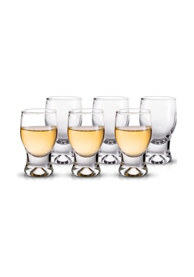 Tr 6'li Paket Shot Bardağı Seti, Cam Shot Bardakları, Sevimli Shot Bardakları, 56,7 Ml Şeffaf Shot Bardakları, Dü Genel