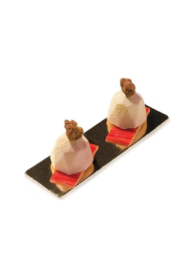 Silikon Küçük Elmas Desenli Çikolata Kek Kalıbı Goldcakes