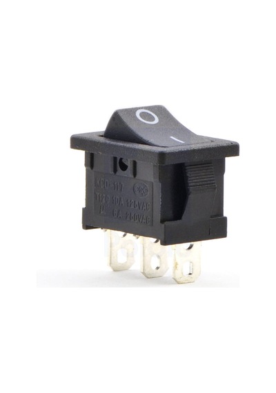 3 Pin Rocker On/off Işıksız Power Anahtar 2 Adet