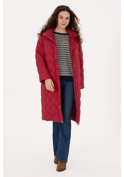 U.s. Polo Assn. Kadın Kaban 50308608-vr104 Koyu Frambuaz/dark Raspberry