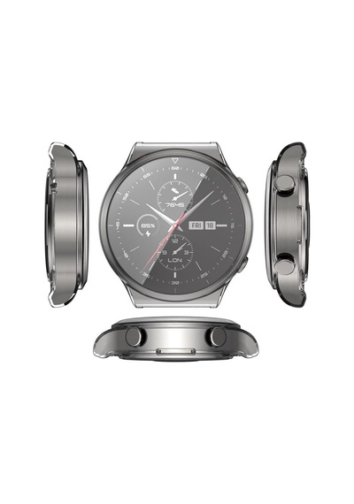 Huawei Watch Gt 3 Pro 43mm İle Uyumlu Saat Silikon Ekran Koruyucu Şeffaf Çok Renkli