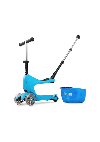 Micro Micro Mini2go Deluxe Plus 3 Tekerlekli Scooter Blue
