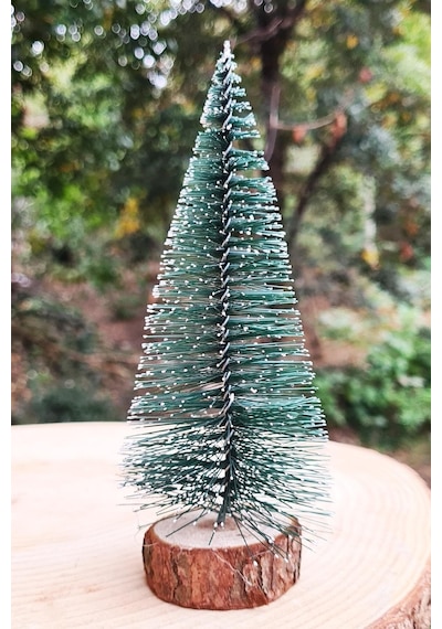 Çam Ağacı 15 Cm Yeni Yıl Mini Yılbaşı Noel Çam Ağacı Masa Üstü Süs Çam Ağacı 15 Cm 15 CM