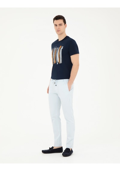Pierre Cardin Erkek Mavi Pantolon Kanvas-chino 50285534-vr036 Mavi