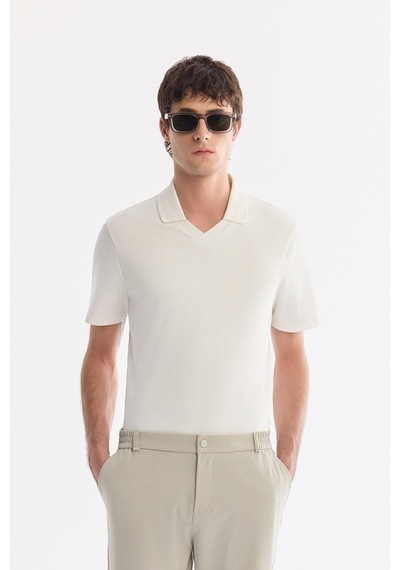Avva Erkek Taş Yanı Lastikli Kırışmaz Teknik Kumaş Slim Fit Chino Pantolon A61y3077