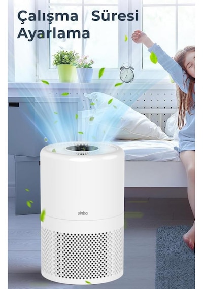 Sinbo Sap-5507 Hava Temizleme Cihazı Beyaz Beyaz