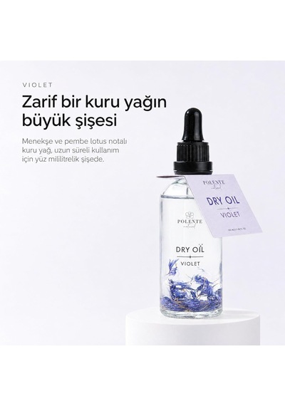 Violet Dry Oil 100 Ml - Çok Amaçlı Kuru Yağ