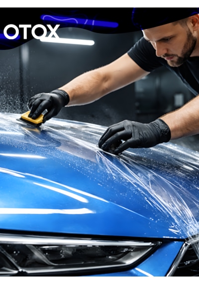 Tpx 7.5 Mil Şeffaf Ppf Kaplama Film Poliüretan Crystal Clear Gloss Boya Koruma Filmi 152 Cm X 2 Metre