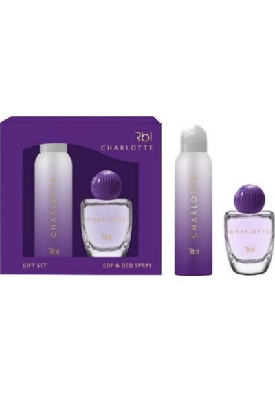 Rebul Charlotte Kadın Parfüm EDP 50 ML + Charlotte Kadın Sprey Deodorant 150 ML + Sport Erkek Parfüm EDT 50 ML + Sport Erkek Sprey Deodorant 150 ML