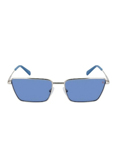 Calvin Klein Jeans Ckj 22217s 721 58 Unisex Dikdörtgen Altın Metal Güneş Gözlüğü