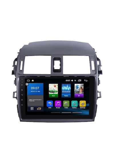 Cadence Toyota Corolla 08-12 Android 6gb Ram 128gb Rom 8 Çekirdek Carplay Multimedya Ön Ve Geri Görüş Kameralı 9"