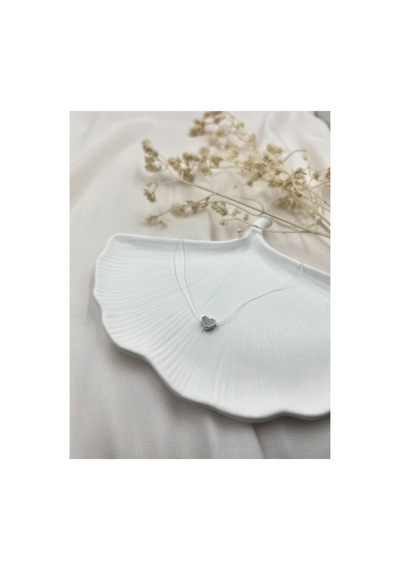 Lunarie Gümüş Mini Kalp Kolye Minimalist Kararmaz Antialerjik