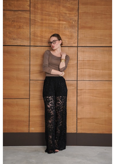 Verymoda Brode Pantolon D2967 Siyah