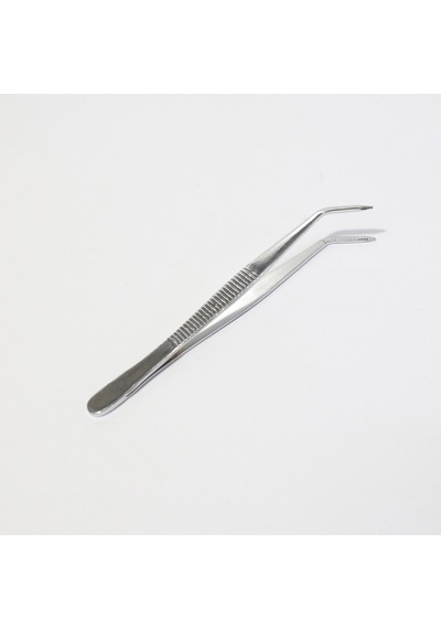 Penset 13 CM Eğri Uçlu Nikel Kaplama