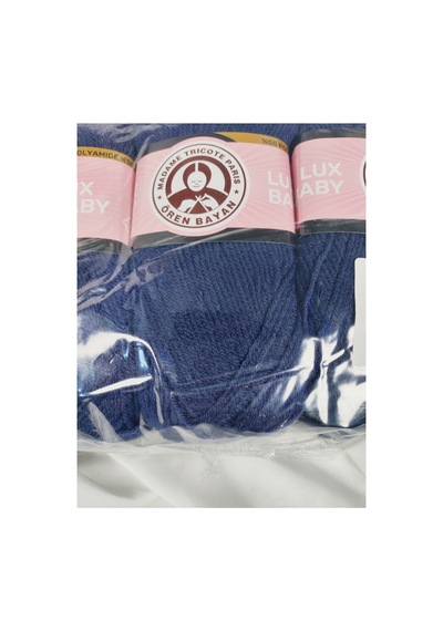 Lux Baby Lacivert El Örgü İpi Art No:3010 - Nm:3.4 - 100gr. 340mt. 3 Adet - Renk: 019