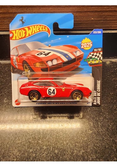 Hot Wheels 1/64 Ferrari 365 Gtb4 Competizione