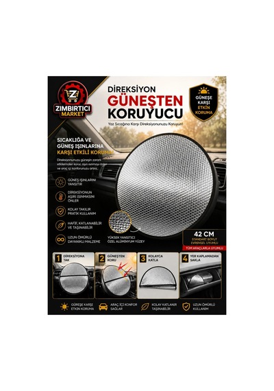 2' Li Lastik Tamir Kiti , 2' Li Araç İçi Klima Koku Giderici, Direksiyon Koruyucu Güneşlik & Çantalı Lüks Yanmaz Örtülü İlk Yardım Seti