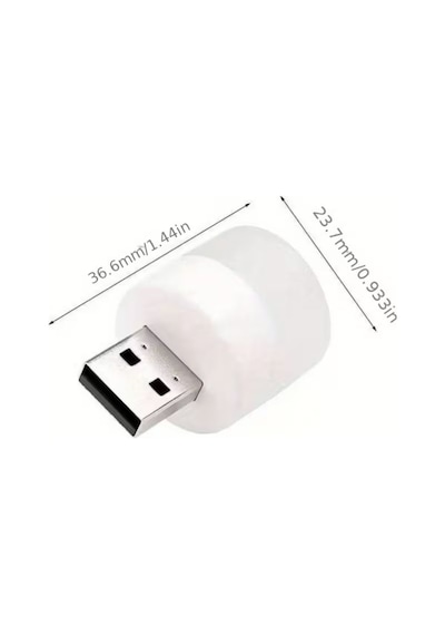Usb Mini Top Led 10 Lu Aydınlatma Seti Beyaz Renkli Gece Lambası, Enerji Tasarruflu Mikro Led Işıklar 5399