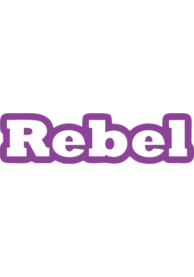 Rebel Araba Sticker 17x17 Cm Mor