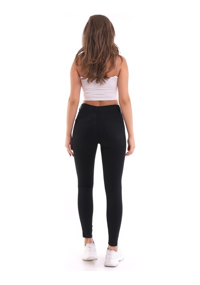 Winmoda34 Siyah Kot Pantolon Likralı Jeans siyah