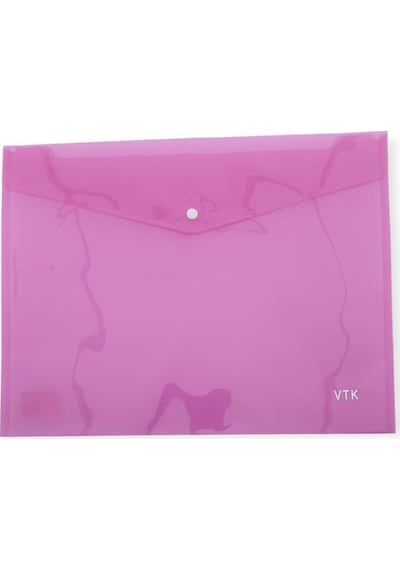 Vtk A3 Çıtçıtlı Dosya Renkli 12'li Paket