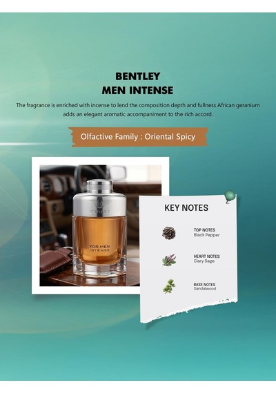 For Men Intense Edp 100 Ml Erkek Parfüm Amber